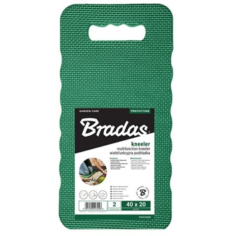 BRADAS PODKŁADKA POD KOLANA WIELOFUNKCYJNA 40cm x 20 cm ZIELONA