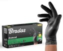 BRADAS RĘKAWICE NITRYLOWE DIAMOND CZARNE XXL 10-11 /50szt.