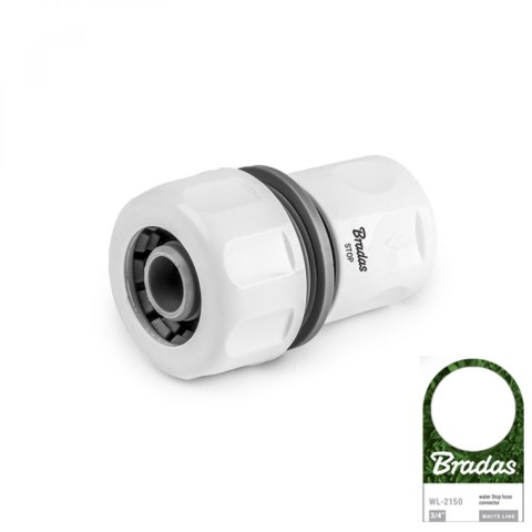 BRADAS SZYBKOZŁĄCZE 3/4" STOP /WHITE LINE