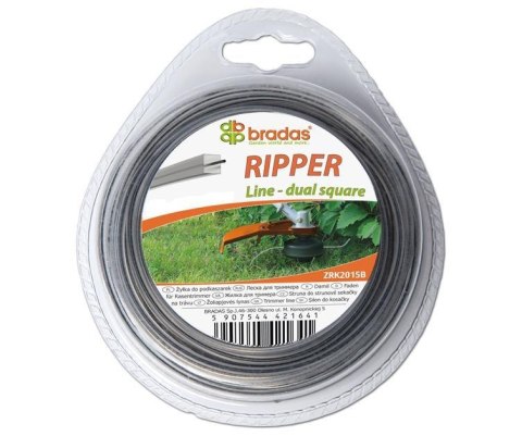 BRADAS ŻYŁKA TNĄCA RIPPER DUAL 3,0*15m/KW./BLIS