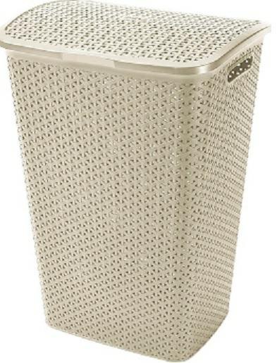 CURVER KOSZ NA BIELIZNĘ MY STYLE 55L/KREMOWY