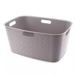 CURVER KOSZ NA PRANIE BEŻOWY SOFTEX 45L