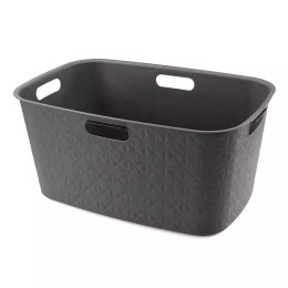 CURVER KOSZ NA PRANIE CIEMNY SZARY SOFTEX 45L