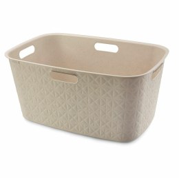 CURVER KOSZ NA PRANIE KREMOWY SOFTEX 45L