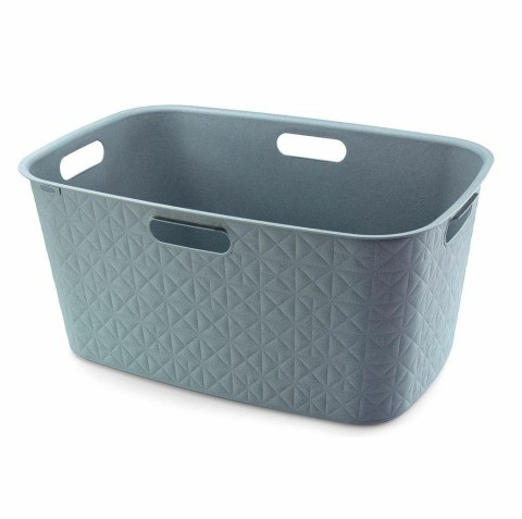 CURVER KOSZ NA PRANIE TURKUSOWY SOFTEX 45L