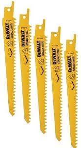 DEWALT BRZESZCZOT DO PIŁY SZABLASTEJ 152x1,8mm SPEC. /5szt /5szt.