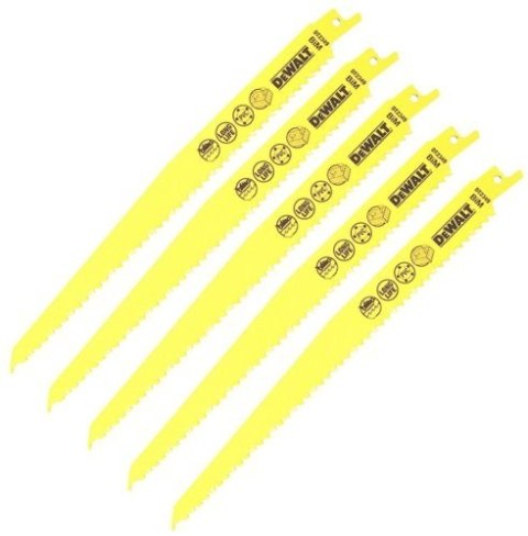 DEWALT BRZESZCZOT DO PIŁY SZABLASTEJ 228x4,2mm S1111VF /5szt.