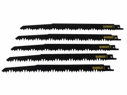 DEWALT BRZESZCZOT DO PIŁY SZABLASTEJ 240x5-6,5mm /5szt.
