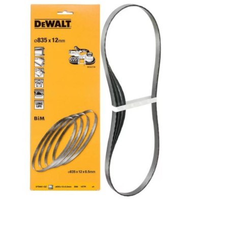 DEWALT BRZESZCZOT PIŁ TAŚMOW. 835x12x0,5mm 14Tpi 4szt. DO DCS371NT
