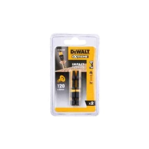 DEWALT KOŃCÓWKA UDAR. T20x50 /2szt. EXTREME IMPACT TORSION