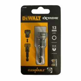 DEWALT KOŃCÓWKA Z NASADKĄ 13mm UDAROWA SAMOCZYSZCZĄCA