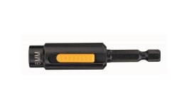DEWALT KOŃCÓWKA Z NASADKĄ 8mm EXTREME IMPACT SAMOCZYSZCZĄCA
