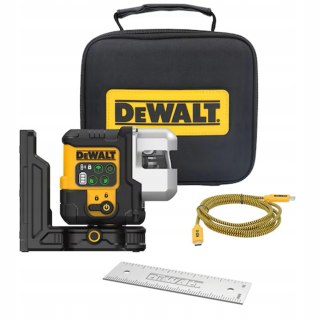 DEWALT LASER KRZYŻOWY DCLE14301GB 30m 3x180° USB-C ZIELONY