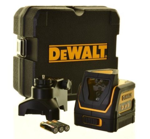 DEWALT LASER KRZYŻOWY DW0811 10m 1x360° CZERWONY