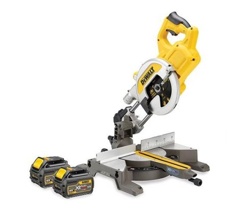 DEWALT PIŁA UKOŚNICA 216mm 54V DCS777T2 2x6/2,0Ah FLEXVOLT