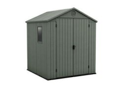 KETER DOMEK NARZĘDZIOWY DARWIN 6x6 ZIELONY 190 x182 x 221cm....