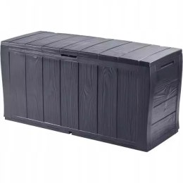 KETER SKRZYNIA OGRODOWA-BALKONOWA SHERWOOD 270 L / GRAFIT