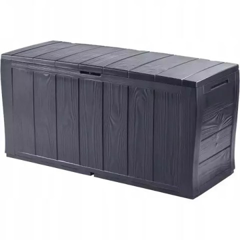 KETER SKRZYNIA OGRODOWA-BALKONOWA SHERWOOD 270 L / GRAFIT