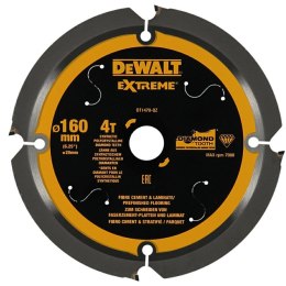DEWALT PIŁA TARCZOWA 160x20mmx4z Fibre Cement