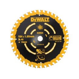 DEWALT PIŁA TARCZOWA 184x16mmx40z DO ZAGŁEBIARKI