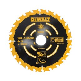 DEWALT PIŁA TARCZOWA 190x30mmx24z 1,65mm GRUBOŚCI