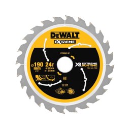 DEWALT PIŁA TARCZOWA 190x30mmx24z