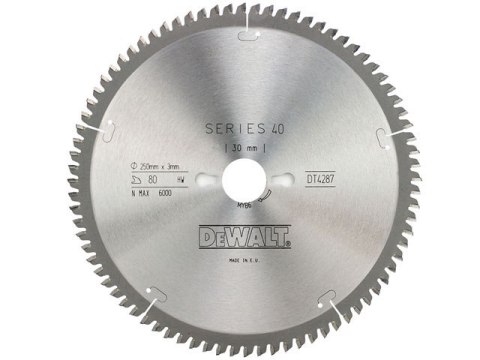 DEWALT PIŁA TARCZOWA 305x30mmx80z