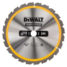DEWALT PIŁA TARCZOWA 315x30mmx24z