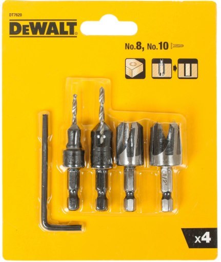 DEWALT POGŁĘBIACZ 4szt.