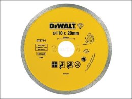 DEWALT TARCZA DIAMENTOWA PEŁNA 110mmx20mm DO DWC410