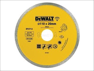 DEWALT TARCZA DIAMENTOWA PEŁNA 110mmx20mm DO DWC410