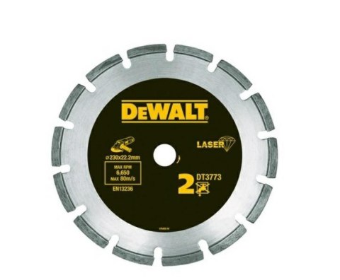 DEWALT TARCZA DIAMENTOWA SEGMENTOWA 230x2,4x22,2mm