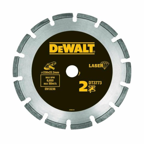 DEWALT TARCZA DIAMENTOWA SEGMENTOWA 230x2,4x22,2mm