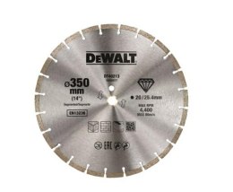 DEWALT TARCZA DIAMENTOWA SEGMENTOWA 350x25,4mm
