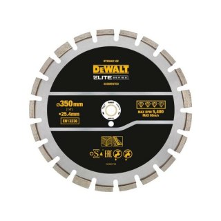 DEWALT TARCZA DIAMENTOWA SEGMENTOWA 350mm ELITE ASFALT/BETON