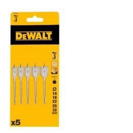 DEWALT WIERTŁO ŁOPATKOWE KPL. 5szt. 14, 18, 22, 25, 32mm HEX 1/4