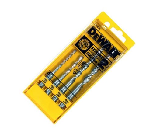 DEWALT WIERTŁO SDS PLUS EX2 KPL. 4cz. 5-10mm