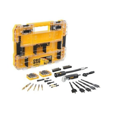 DEWALT ZESTAW WIERTEŁ I BITÓW 85cz. ...