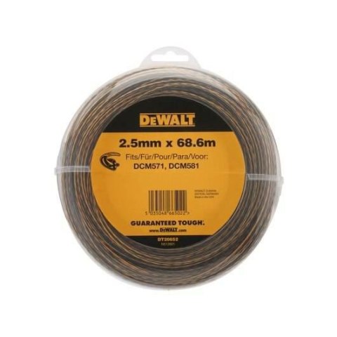 DEWALT ŻYŁKA DO KOSY 2,5mm 68,8m