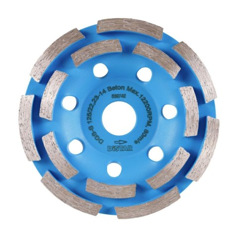 DISTAR TARCZA DIAMENTOWA DO SZLIFOWANIA BETONU 125 x 22,23mm