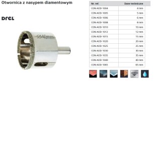 DREL KORONA 15mm NASYP DIAMENTOWY