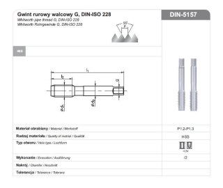 FANAR GWINTOWNIK 1/8" NGRA/2