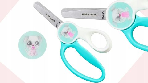 FISKARS NOŻYCZKI DZIECIĘCE 13cm MAGIC MORPH SZCZENIAK