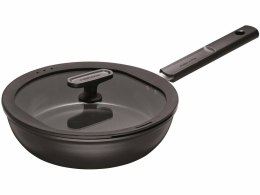 FISKARS PATELNIA SZEFA KUCHNI 26 CM (2,8 L) Z POWŁOKĄ NIEPRZYWIERAJĄCĄ I Z POKRYWKĄ HARD FACE