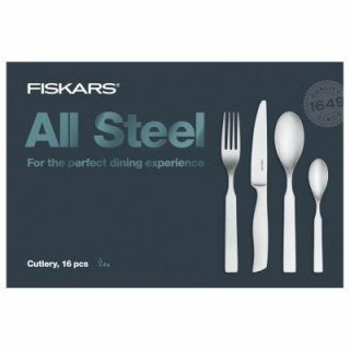 FISKARS ZESTAW SZTUĆCÓW 16szt. ALL STEEL