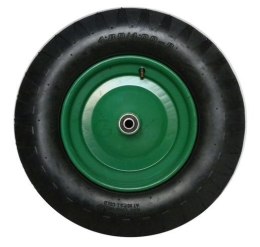 GEKO KOŁO PNEU.400/METAL.ŁOŻ+OŚ/4PR.ZIEL.***