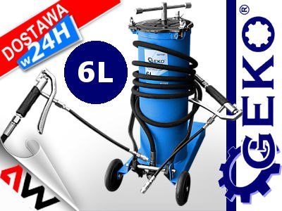 GEKO SMAROWNICA NOŻNA 6L +WĄŻ 4m...