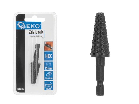 GEKO ZDZIERAK TARNIK STOŻKOWY 15mm HEX