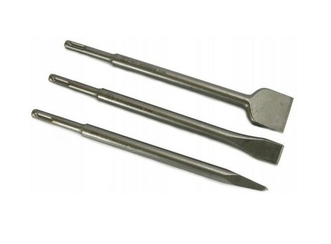 HIKOKI DŁUTO SDS+ ZESTAW 3szt.