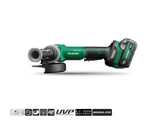 HIKOKI SZLIFIERKA KĄTOWA 18V 125mm G1813DVF WQZ 2x5,0Ah BL WŁ.CZUWAKOWY HSC